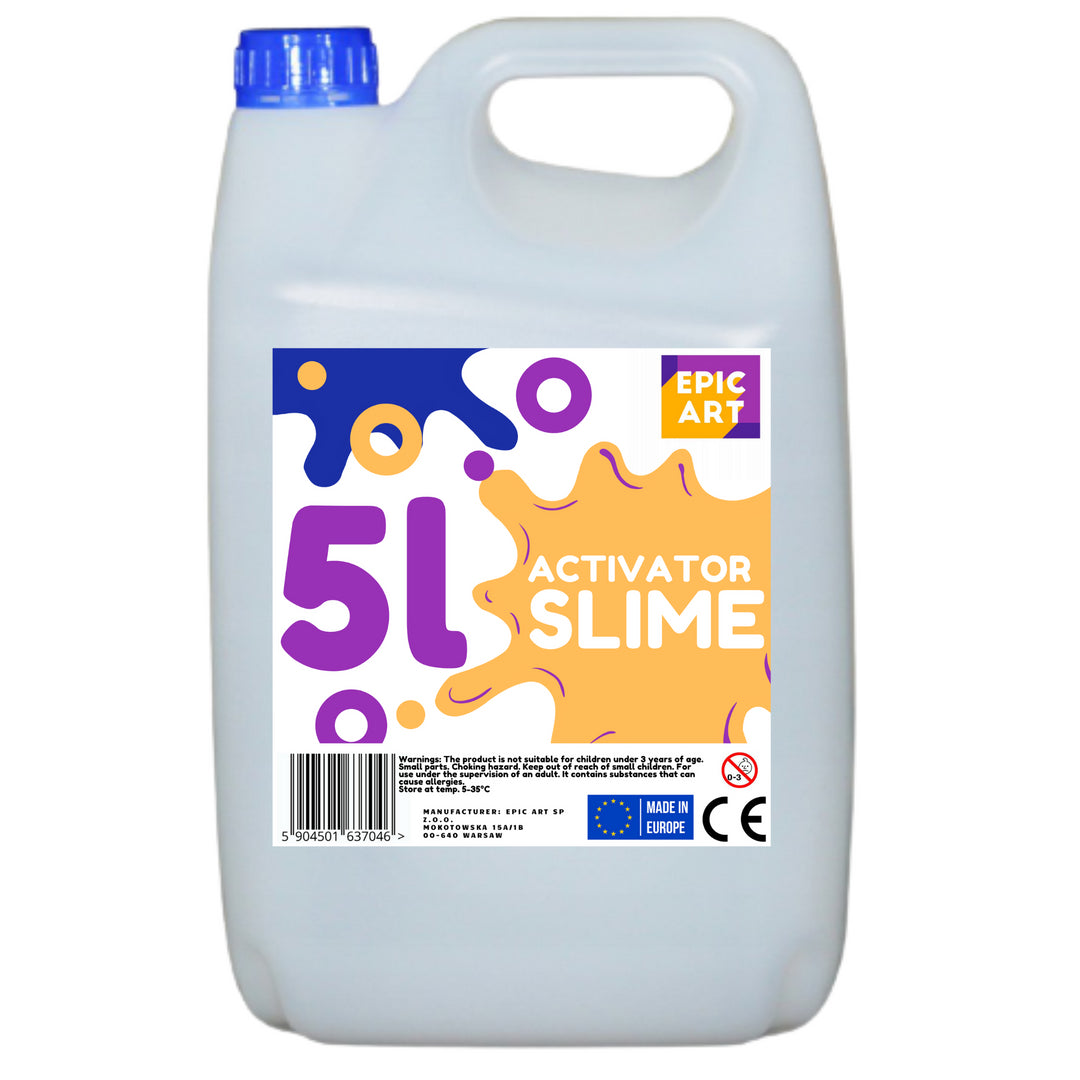 Activator lichid, 5L pentru Slime, 5000ml - Epic Art