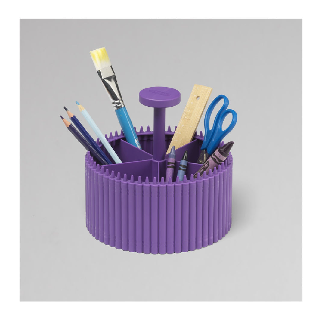 Organizator birou rotund Crayola violet