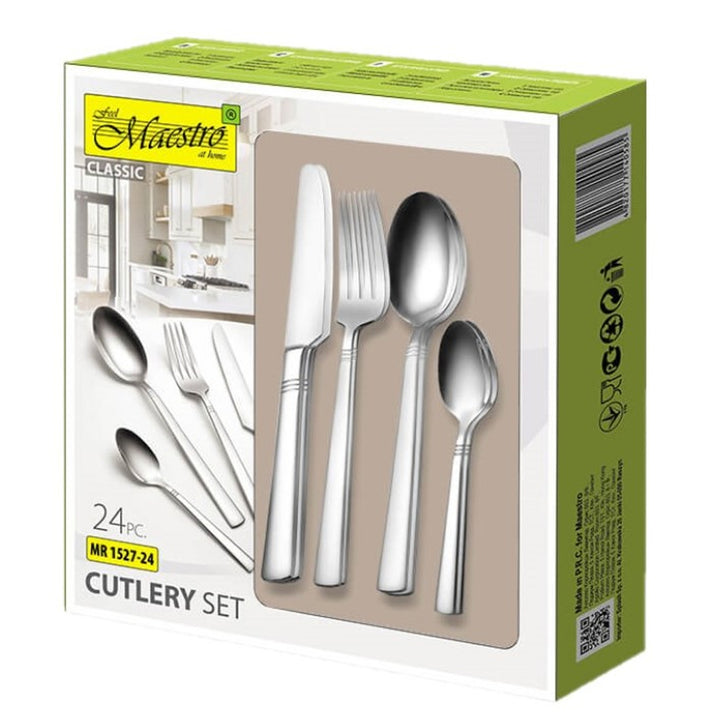 Set de tacâmuri 24 buc. Maestro MR-1527-24 din oțel inoxidabil
