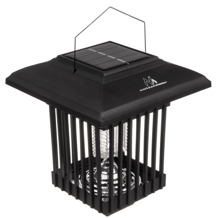 Lampa solara anti insecte cu lumina LED, Maclean MCE448, IP44, negru