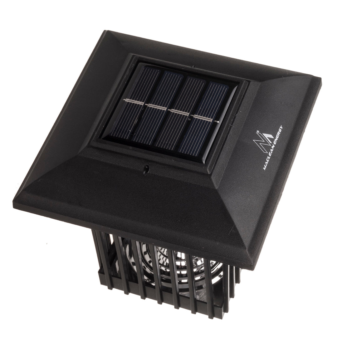 Lampa solara anti insecte cu lumina LED, Maclean MCE448, IP44, negru