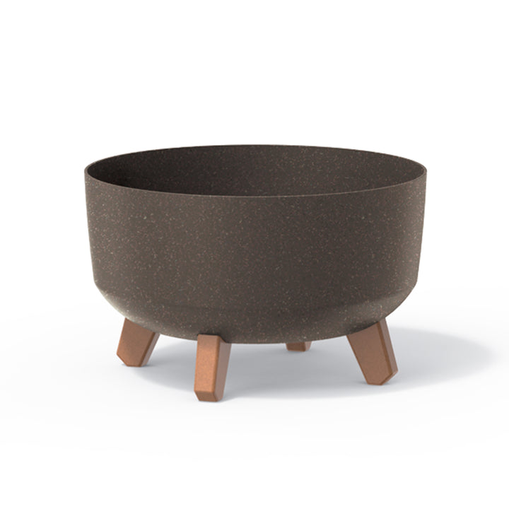 Ghiveci de flori cu picioare detasabile, 285mm, DGRL300LW, Brown Eco