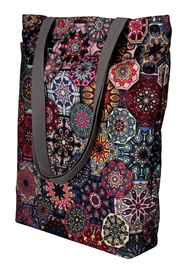 Geanta de umar cu fermoar Sunny Valencia, Bertoni, multicolor