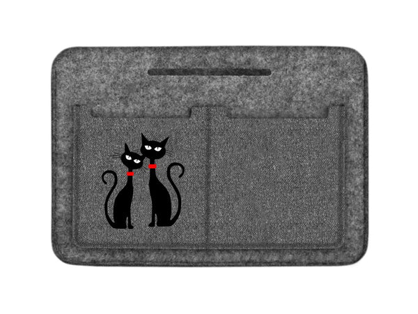 Geanta tip organizator Black Cats, Bertoni, 26 x 18 x 3 cm