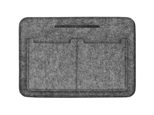 Geanta tip organizator Premium Grey, Bertoni, 26 x 18 x 3 cm