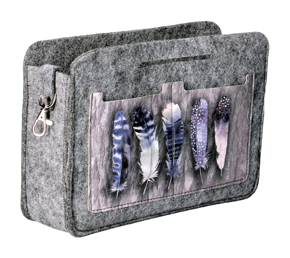 Geanta cosmetice Fly Away, 24 x 15 cm, gri, Bertoni