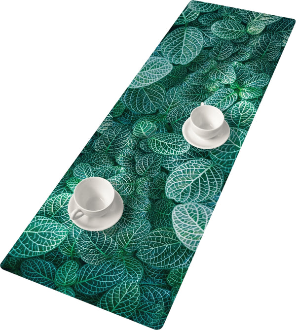Traversa de masa Malta, Bertoni, 95 x 33 cm, verde inchis