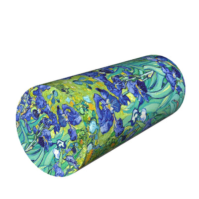 Pernă cilindrica multifunctionala Iris, din spuma termoelastica, 40x15cm