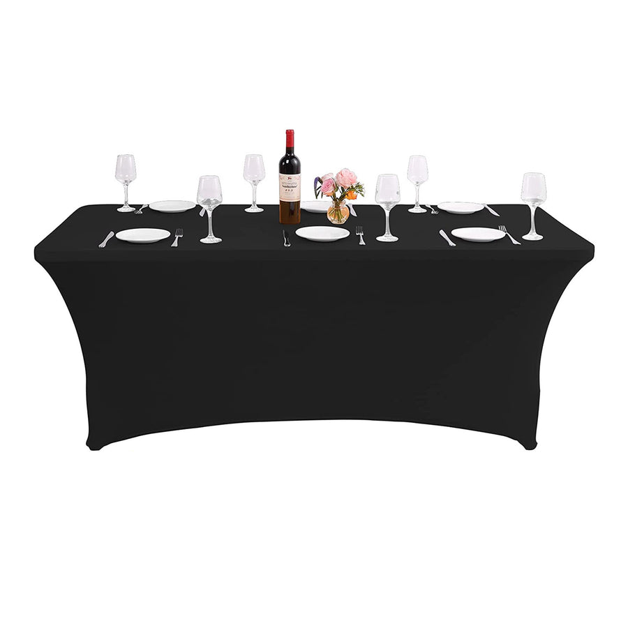 Husa elastica pentru masa, GreenBlue GB371, 180x75x75 cm, negru
