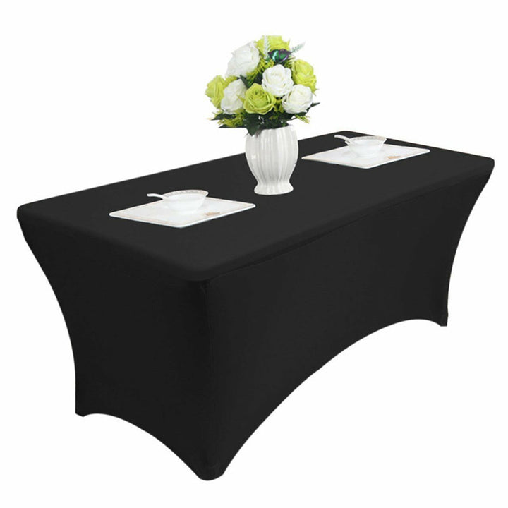 Husa elastica pentru masa, GreenBlue GB371, 180x75x75 cm, negru