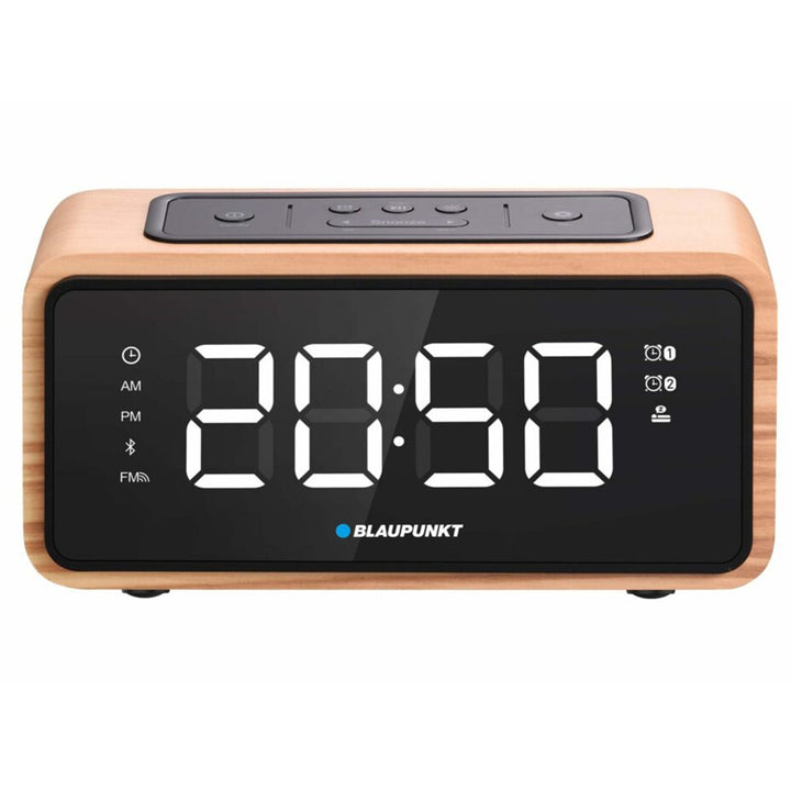 Radio cu alarma si Bluetooth, Blaupunkt CR65BT, negru-maro