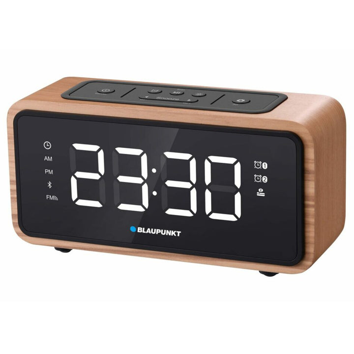 Radio cu alarma si Bluetooth, Blaupunkt CR65BT, negru-maro