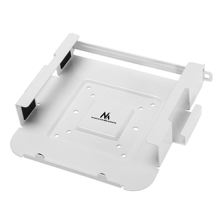 Suport pentru MAC Mini, MC-473, alb, Vesa 75x75, 100x100