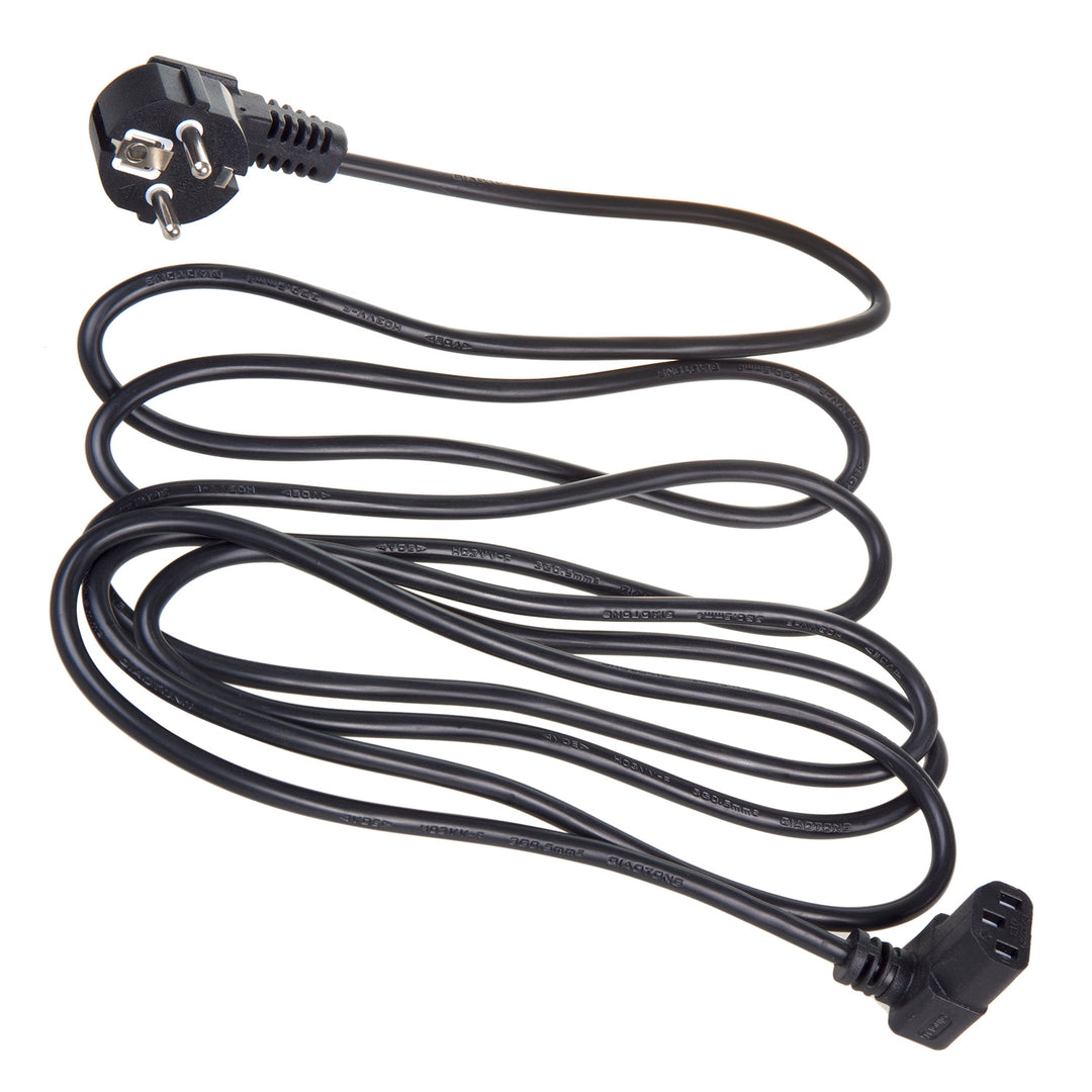 Cablu de alimentare Maclean, MCTV-851, 3 pin /conector EU, 1,5m, negru