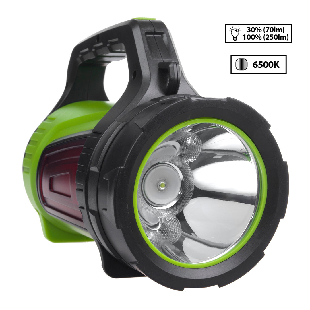 Lanterna LED, 3 in 1, Maclean MCE345, verde, USB, 3 moduri de iluminare