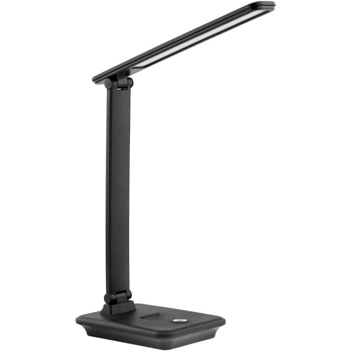 Lampa de birou LED, 9W, Maclean MCE614W, 45 cm, negru, IP20, 3000K 4500K 6500K