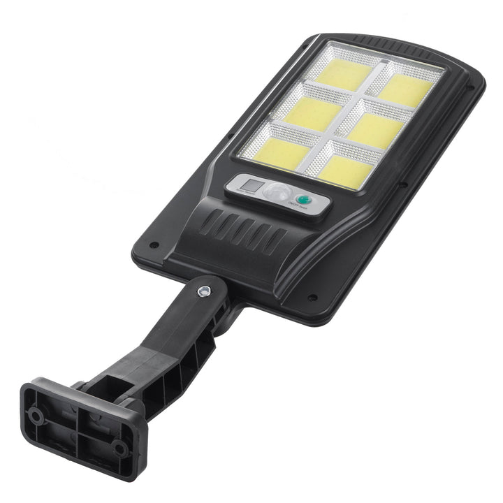 Aplica de perete solara LED, Maclean MCE446, negru, IP54, 4W, 400lm, 6500K, Li-ion 1200 mAh, 3 moduri de funcționare