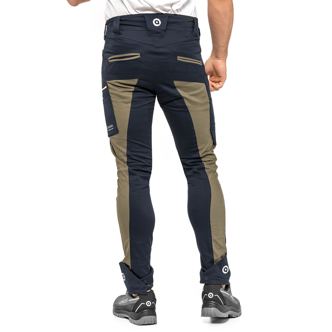 Pantaloni de lucru pentru barbati, Tubbos, albastru marin-olive, marimea 48