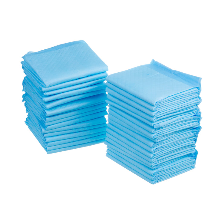 Set 50 de covorase absorbante pentru animale GreenBlue GB495, 40 x 60 cm, albastru