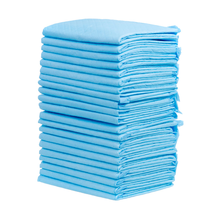 Set 50 de covorase absorbante pentru animale GreenBlue GB495, 40 x 60 cm, albastru