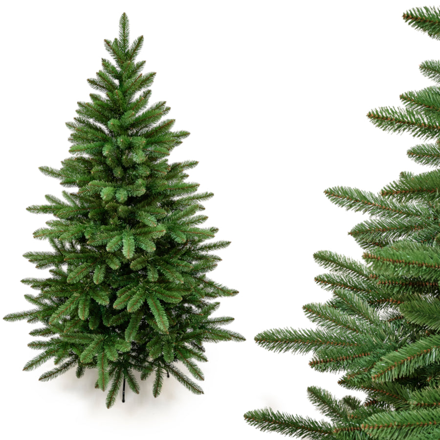 Brad spaniol artificial, PVC, cu suport metalic, 190 cm, verde