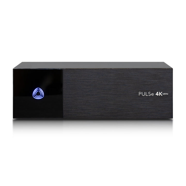 Mini receptor digital AB PULSe 4K, versiune 1x tuner DVB-S2X, negru