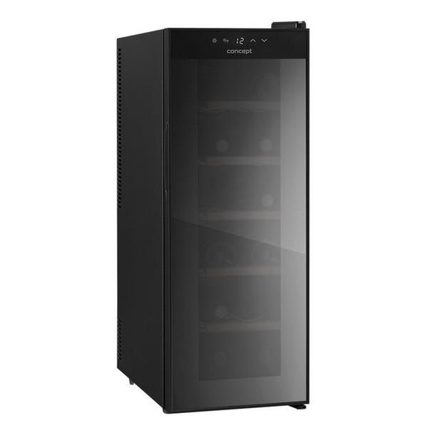 Racitor de vinuri Concept, VTE3012, 12 sticle, negru, 38L