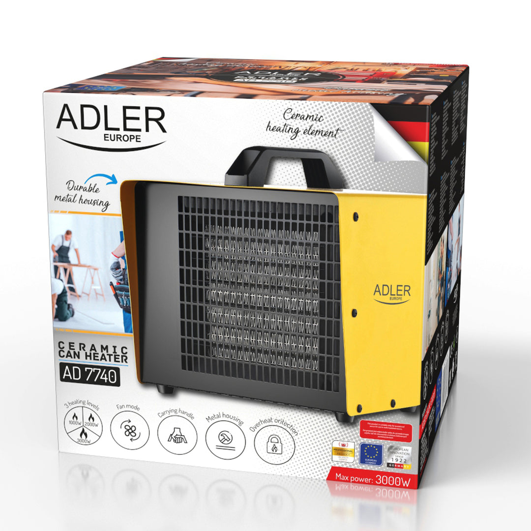 Calorifer ceramic Adler AD 7740, 3000W