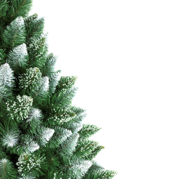 Brad artificial Diamond Pine, PVC, cu suport metalic, 180cm