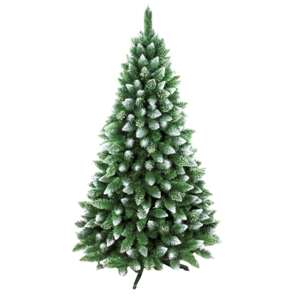 Brad artificial Diamond Pine, PVC, cu suport metalic, 220 cm