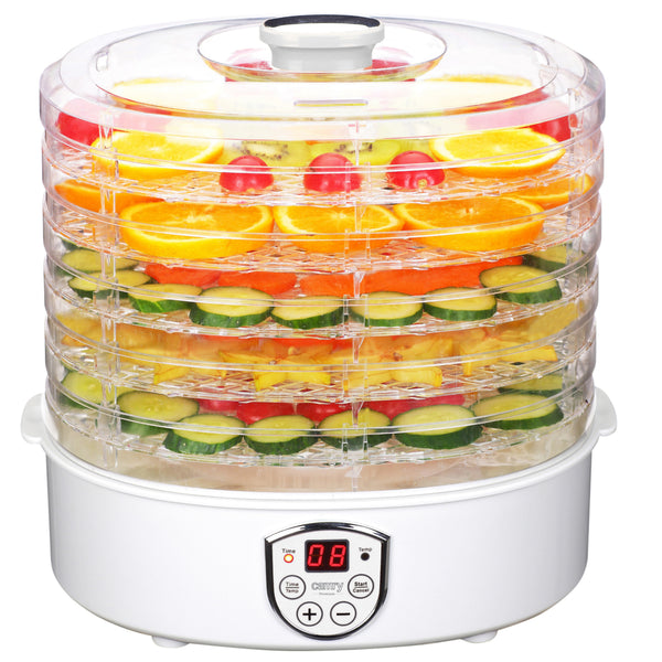 Deshidratator de legume Camry CR6659, 5 tavi, 550W, alb