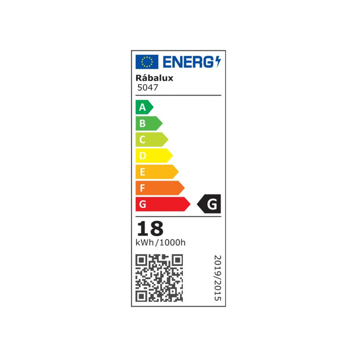 Bara spot Solange, Rabalux, LED 18W, metal, alb, IP20