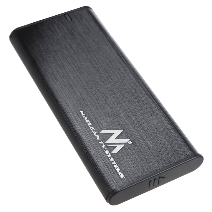 Carcasa rack pentru SSD M.2 NVMe, USB 3.1, Maclean MCE443, negru