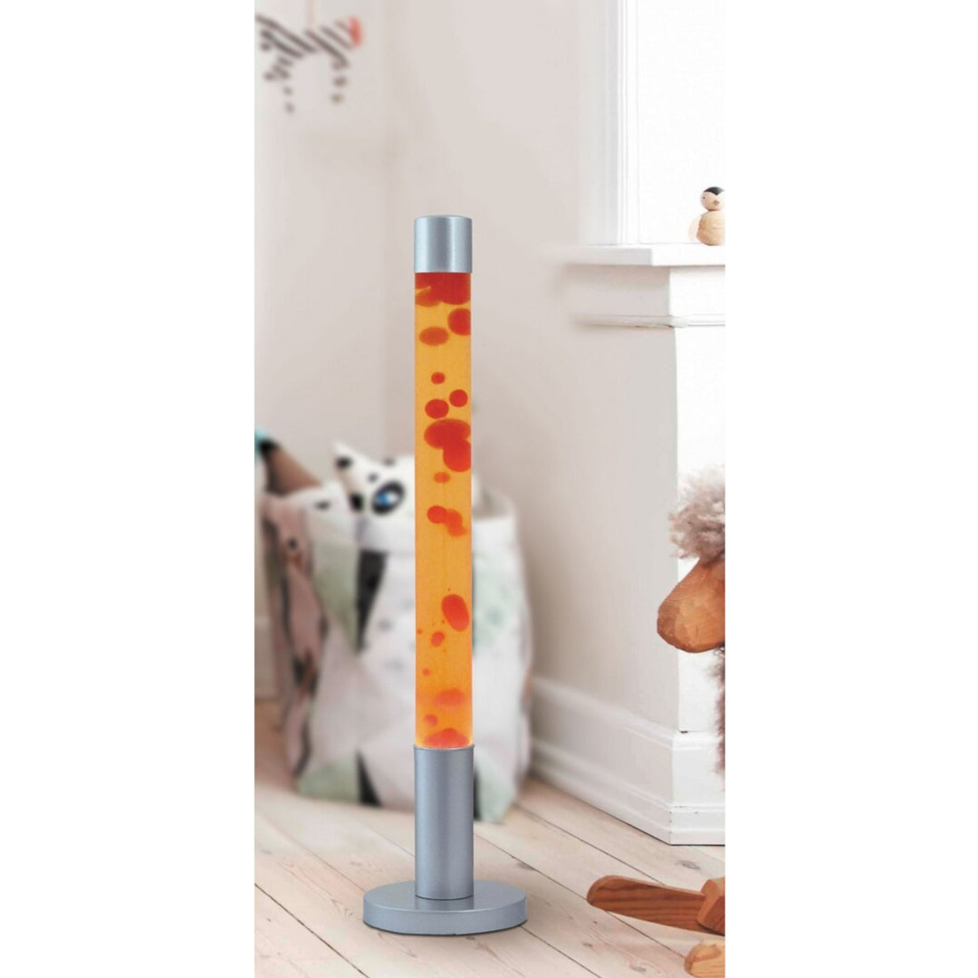 Lampa de masa Dovce Lavalamp, E14, 40W, 76 cm, portocaliu