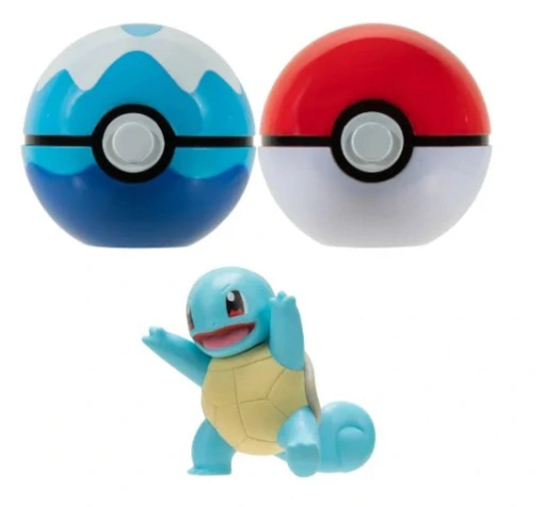 Set Pokemon Clip N Go Bandolier, Bag Belt Squirtle