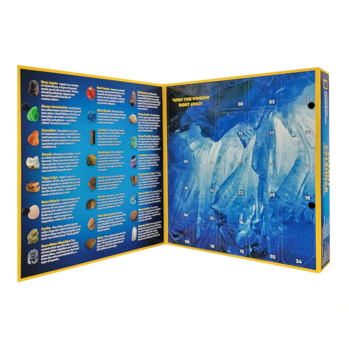 Calendar Advent National Geographic, 31 x 28 x 6 cm, multicolor