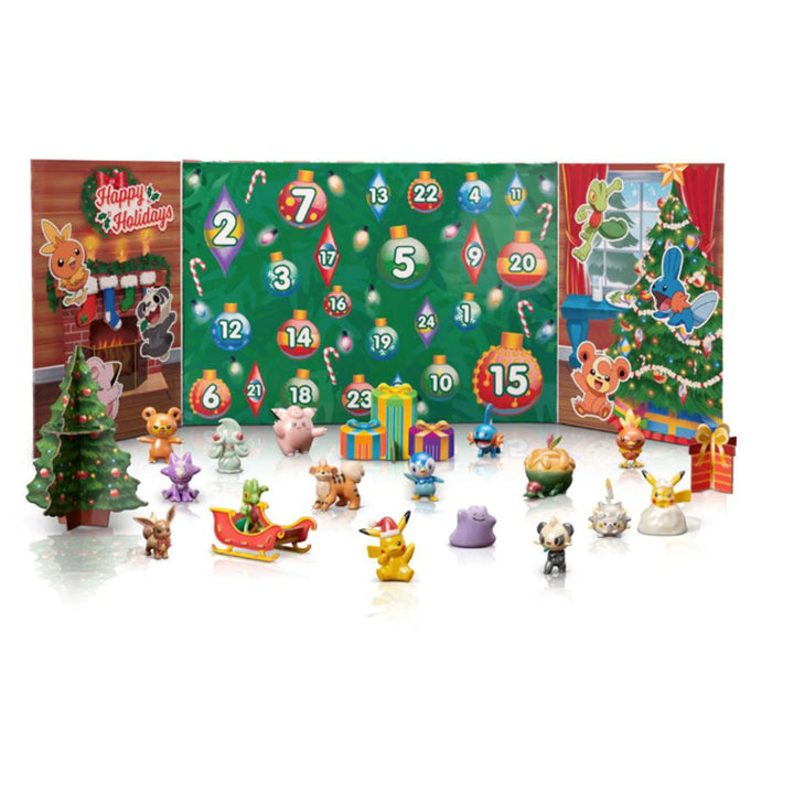 Calendar Advent Pokemon, PKW2689, 43 x 31 x 7cm, multicolor