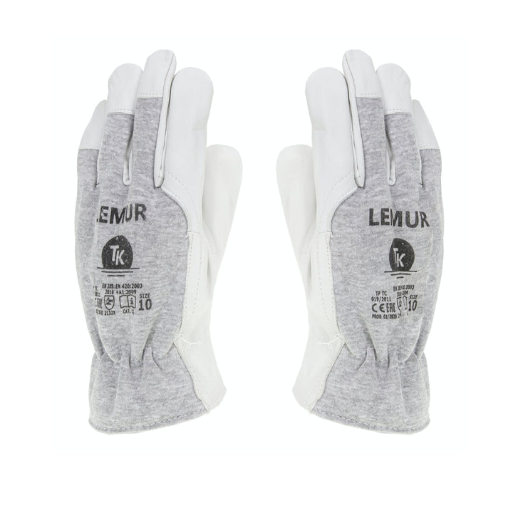 Manusi de protectie din piele fina de capra Lemur, marime M