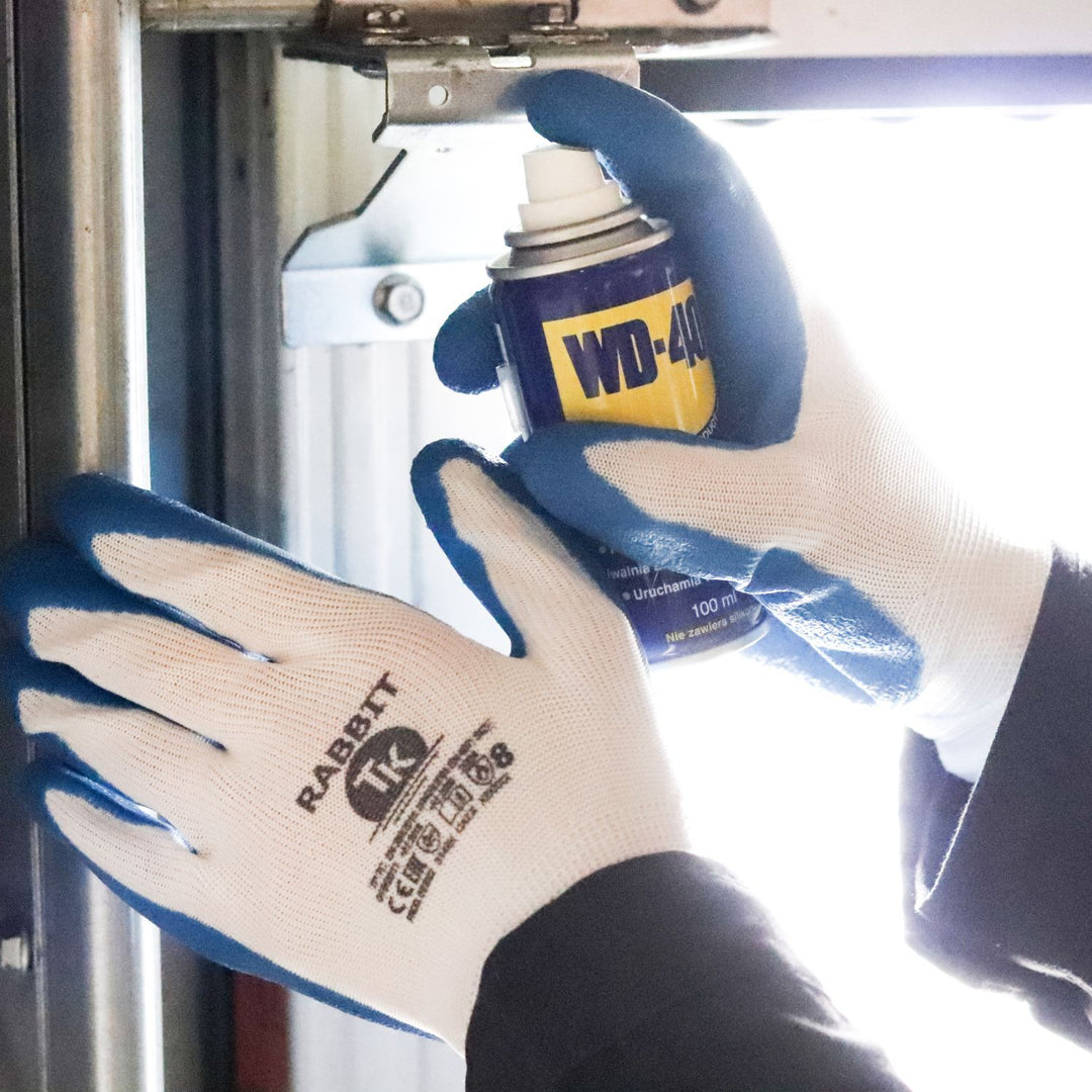 Manusi de protectie Rabbit acoperite cu latex, marimea S