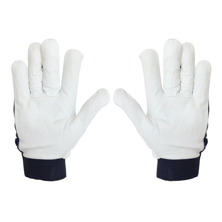 Set de 3 perechi de manusi de protectie Wolf, din piele fina de capra, captuseala din bumbac, marime 2XL