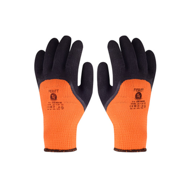 Set de 3 perechi de manusi de protectie Feret, de iarna, marime L