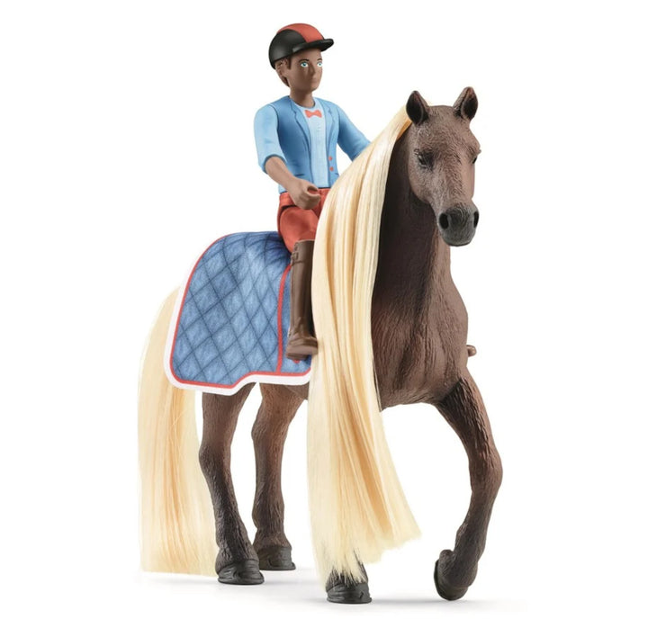 Set de joaca Schleich Horse Club Leo și Rocky, SLH42586