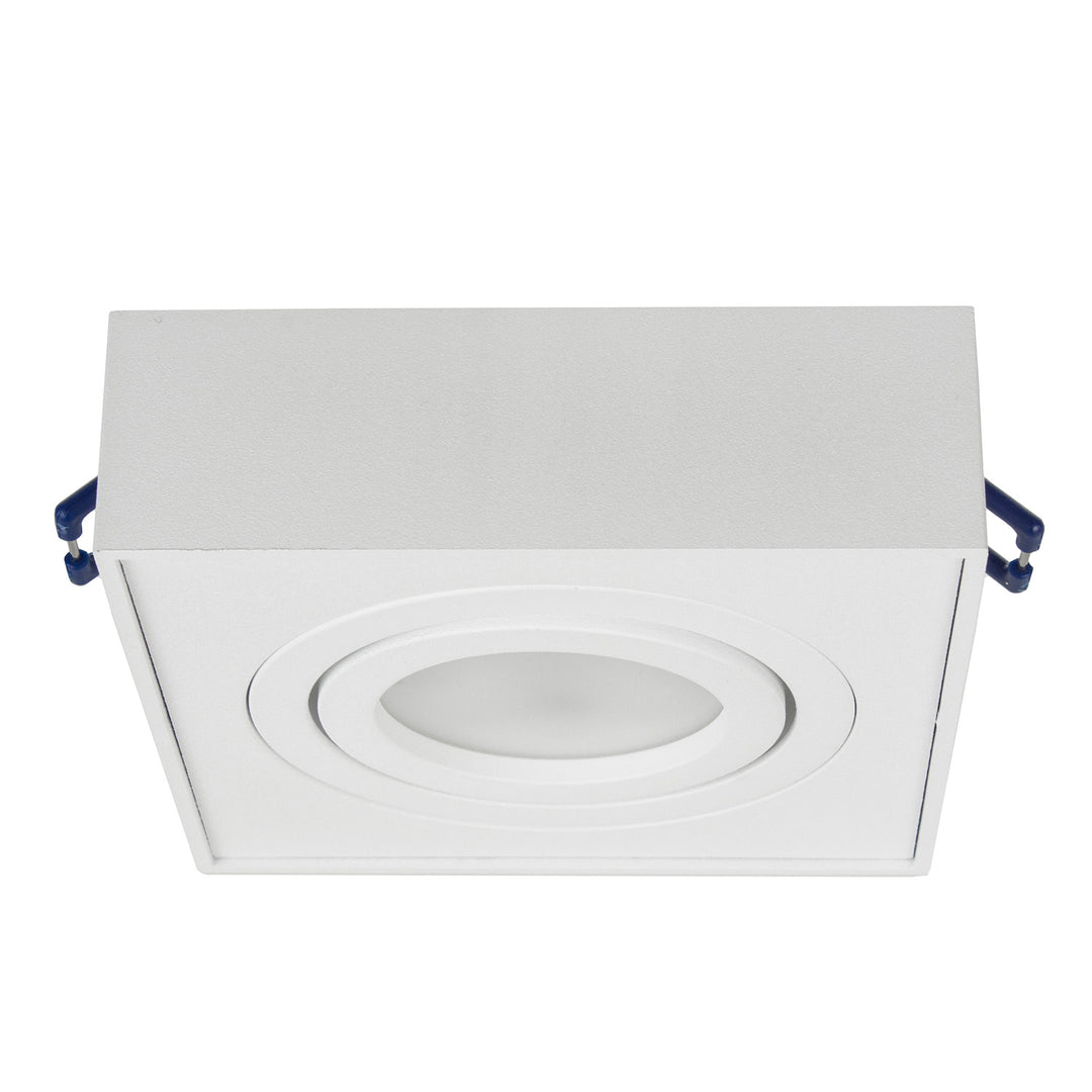 Set corp de iluminat incastrat MCE464 W, 7W  si Led GU10