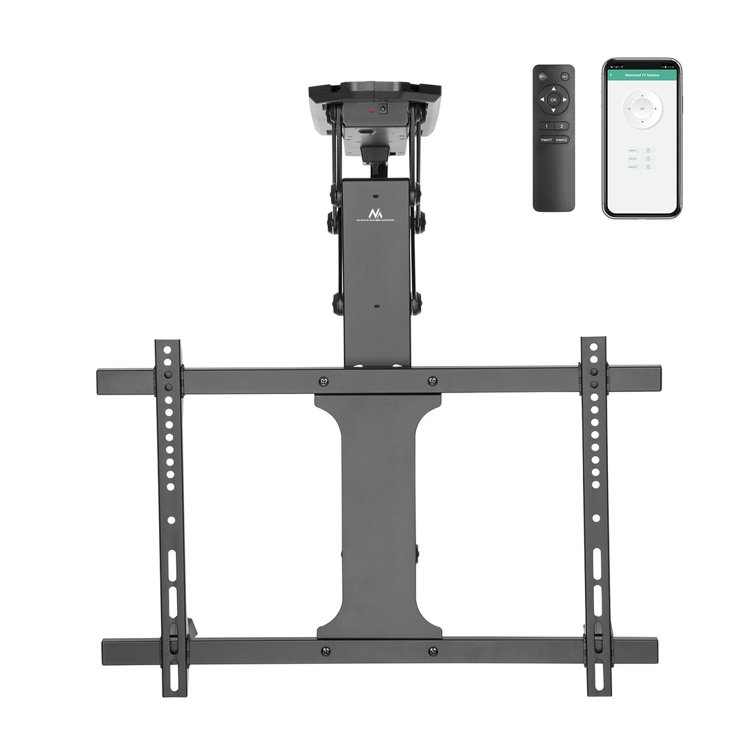 Suport electric de tavan MC-880T, pentru televizor, telecomandă, 32"-70", 35kg