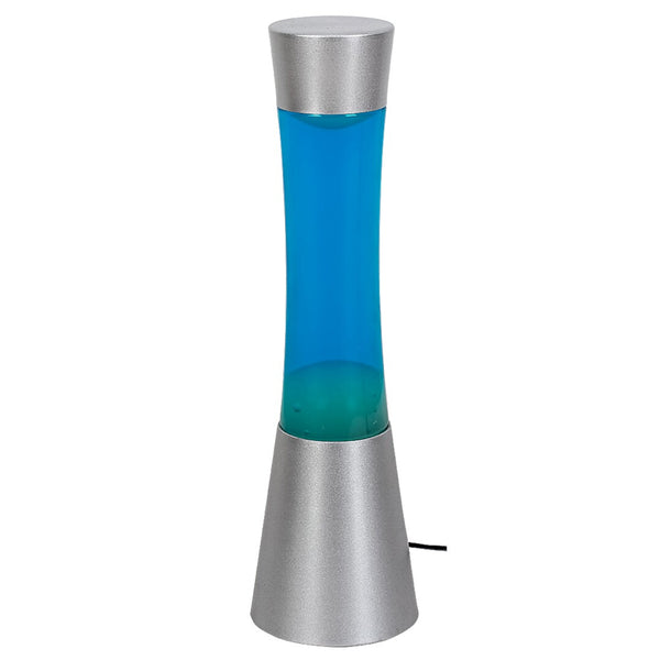 Lampa decorativa Rabalux, Lava Minka, Gy6.35, 20W, albastru-argintiu