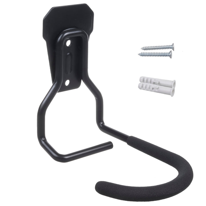 Suport de perete pentru bicicleta MC-433, atarnare verticala, greutate maxima 20kg, negru