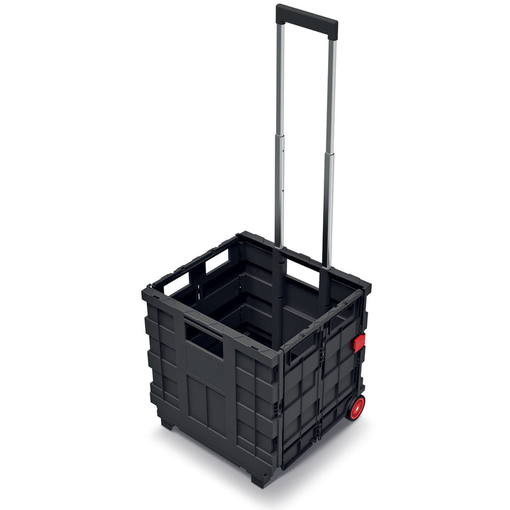 Carucior pliabil pentru scule Kistenberg Cart 1, 39 x 37 x 101 cm, negru