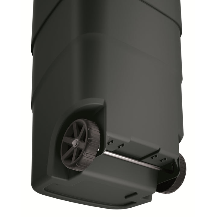 Cos de gunoi Wheeler Prosperplast, 110 L, cu roti, negru