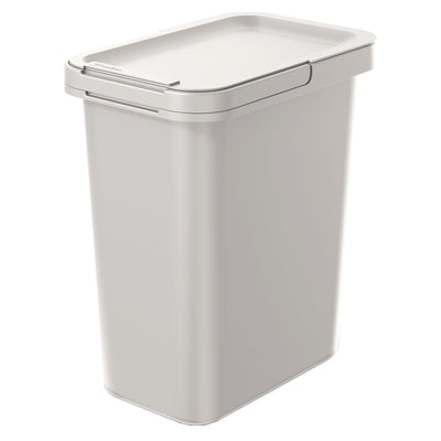 Cos de colectare selectiva Systema, gri- cenusiu, 12L