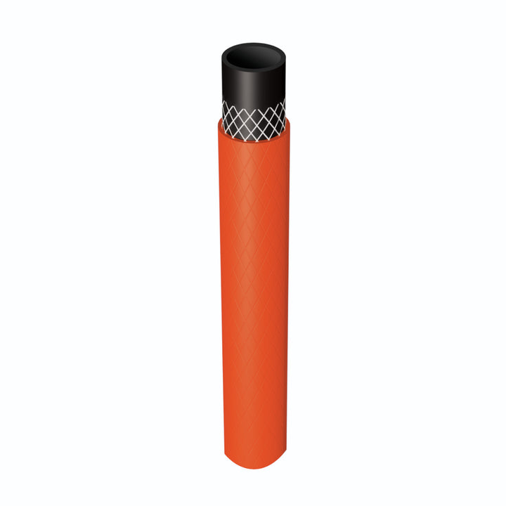 Furtun gaz GPL, 9 x3mm, 25m, PVC, flexibil, portocaliu